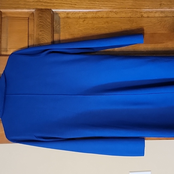 Elegant Blue Women's Coat - Picture 7 of 7